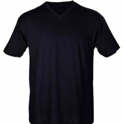 Men's Fine Jersey V-Neck T-Shirt Thumbnail