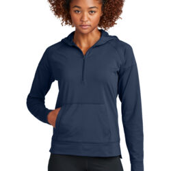 Women's Sport Wick ® Stretch 1/2 Zip Hoodie Thumbnail
