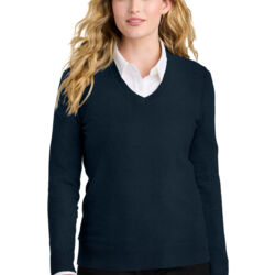 Women's Easy Care V Neck Sweater Thumbnail