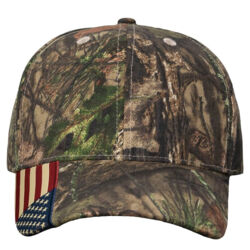 Camo Woven USA Flag Cap Thumbnail