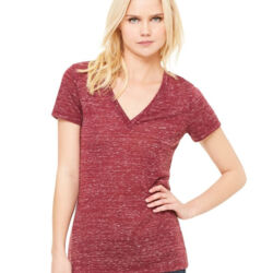Women’s Jersey Deep V-Neck Tee Thumbnail