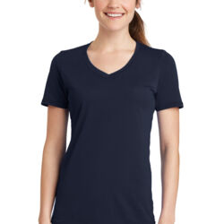 Women's Performance Blend V Neck Tee Thumbnail