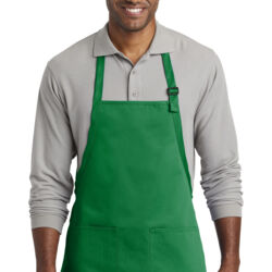 Medium Length Two Pocket Bib Apron Thumbnail