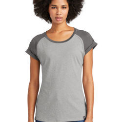 Ladies Heritage Blend Varsity Tee Thumbnail