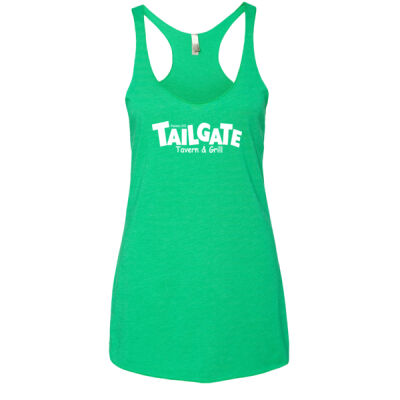 Tailgate Logo - Women’s Triblend Racerback Tank Thumbnail