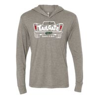 Triblend Hooded Long Sleeve Pullover Thumbnail